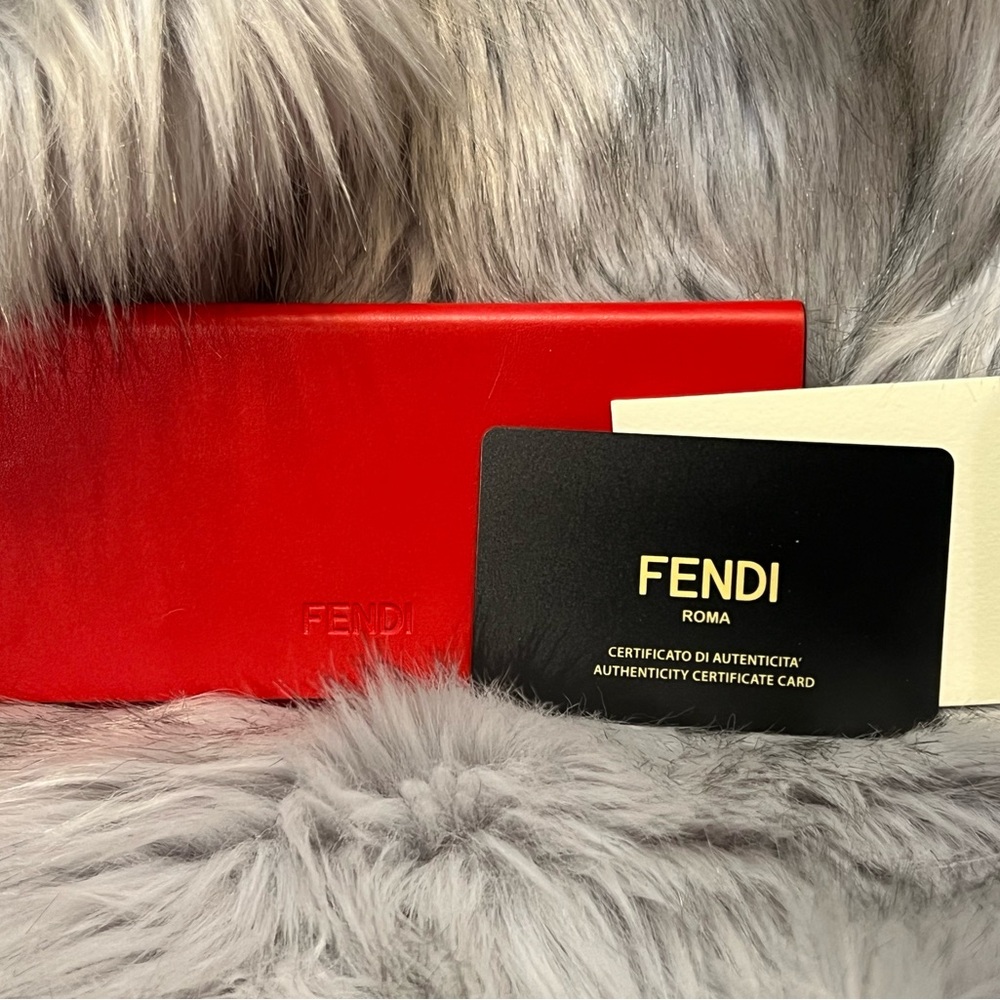 Fendi Red Leather case